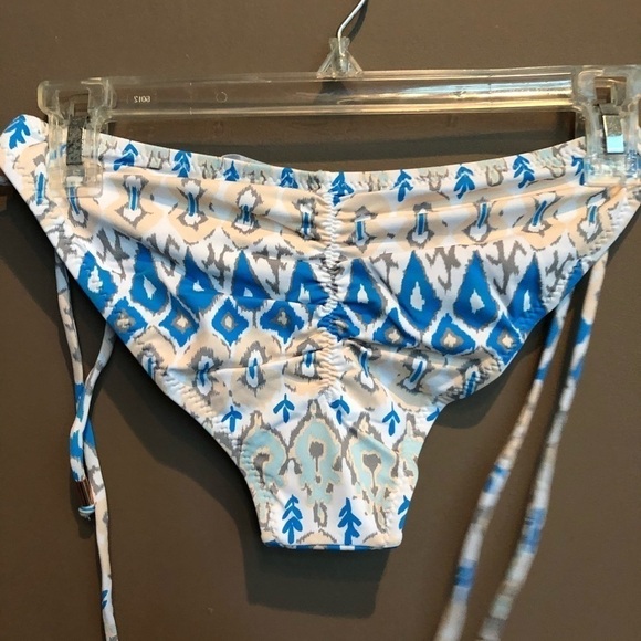 NWT Eberjey Bleached Blues Kate‎ Bikini Bottom Size Large - Picture 6 of 7